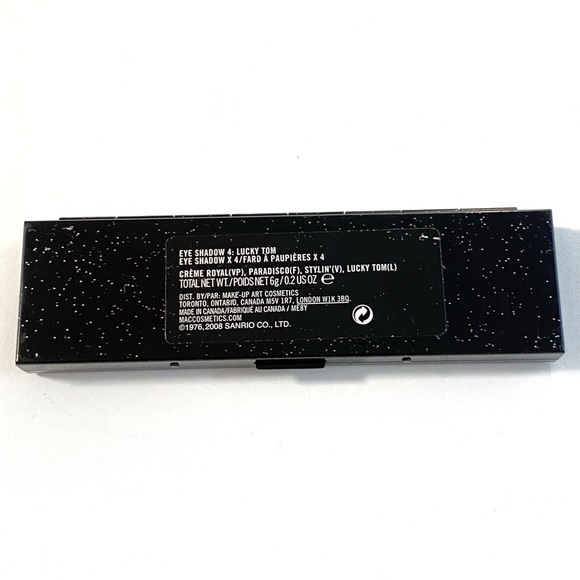 Hello Kitty MAC Cosmetics lucky Tom 4 eyeshadow eye color makeup palette - Picture 4 of 5